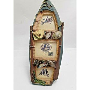 Wilderness Bound Duck Boat Picture Frame Hand Painted 3 Frames Cabin Cottage